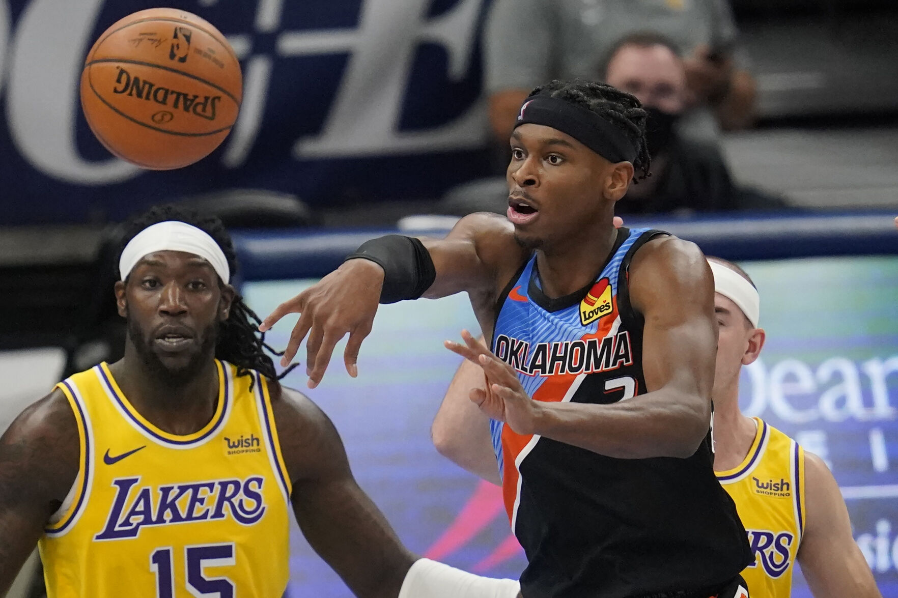 Lakers Thunder Basketball